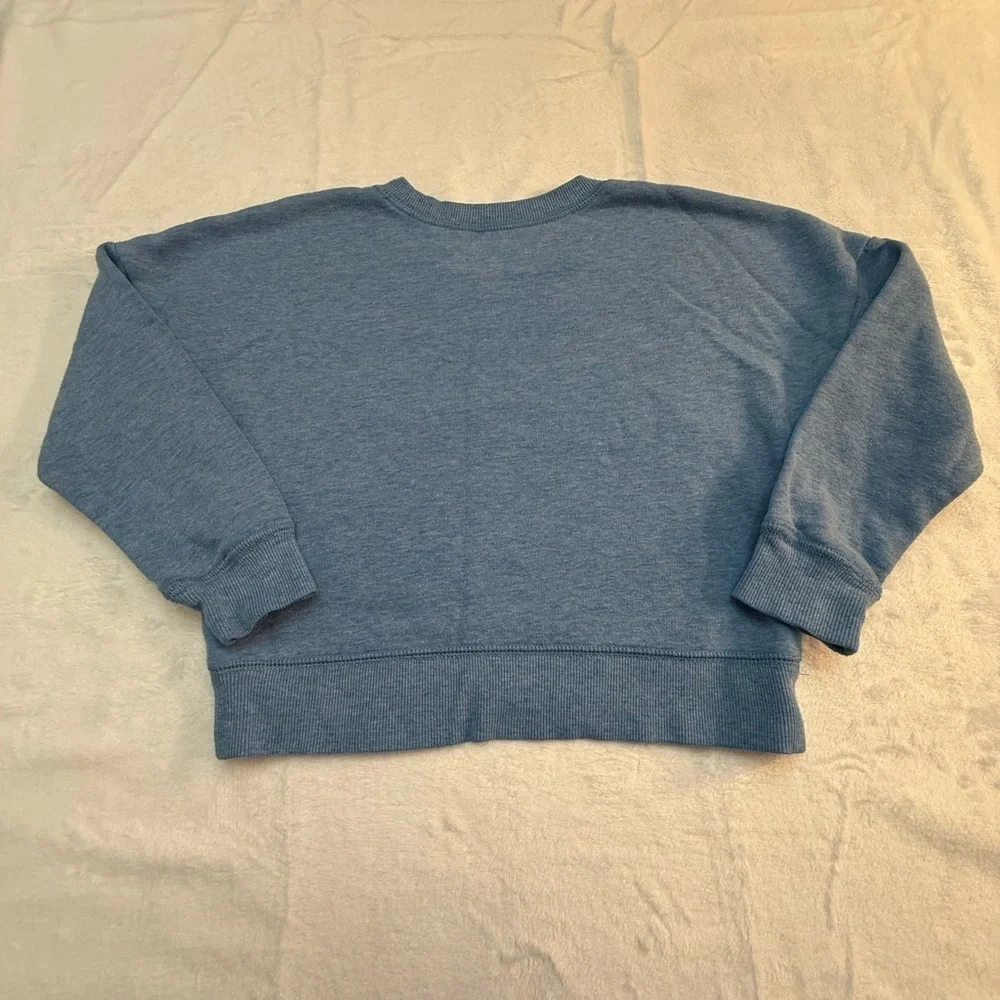 Justice Blue Fleece with Pink Logo Size XS(5/6)